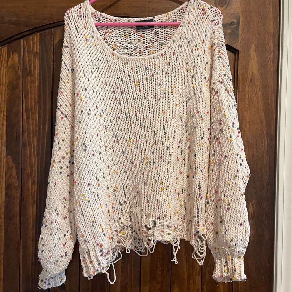 VICI confetti sweater